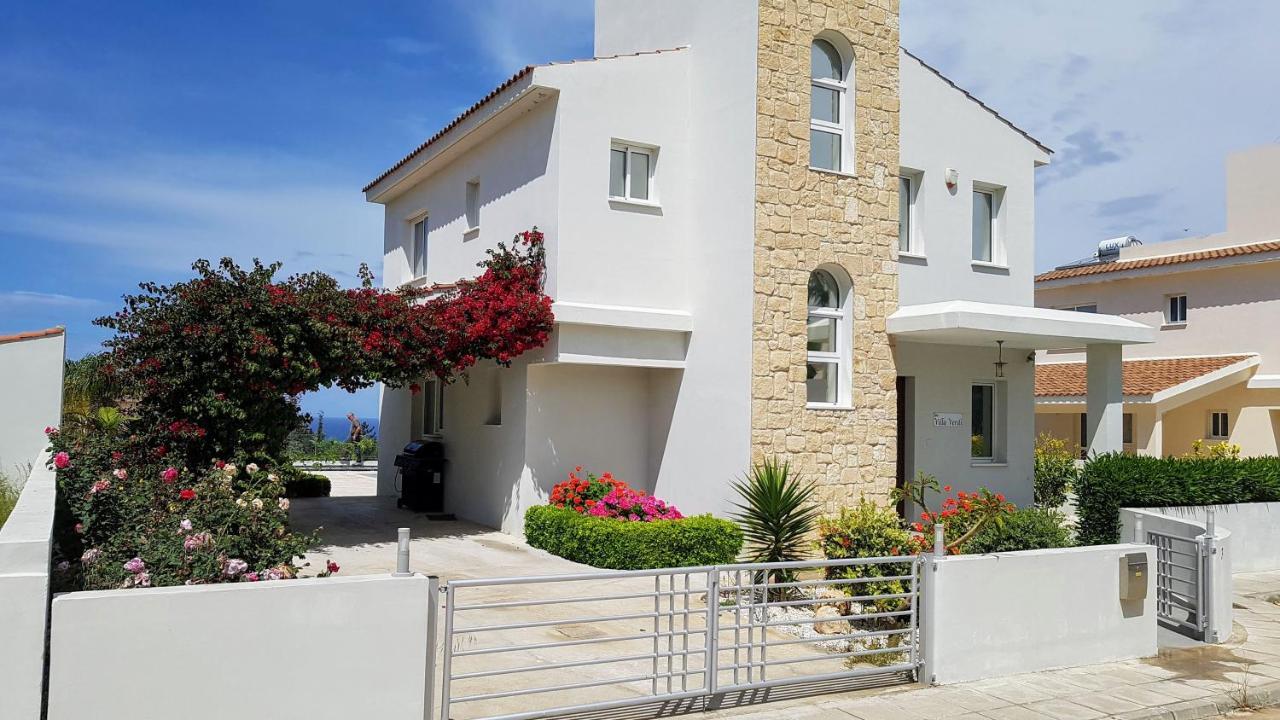 Villa Verdi: Luxury Villa With Private Pool Peyia Luaran gambar